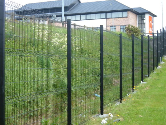 3d Gebogen Gelaste 1.23m Hoogtedraad Mesh Garden Fence For Panel