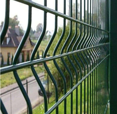 Metalen PVC bedekte 3d beveiligings hek gemakkelijk te monteren