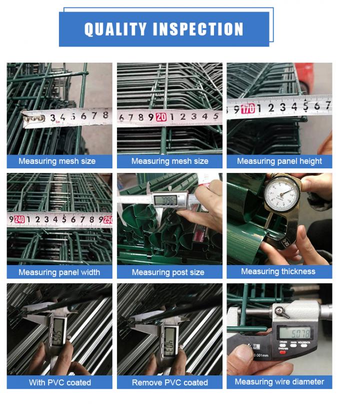 laatste bedrijfsnieuws over Broodjes Hoogste Driehoek die BRC Gelaste Draad Mesh Fence buigt  2