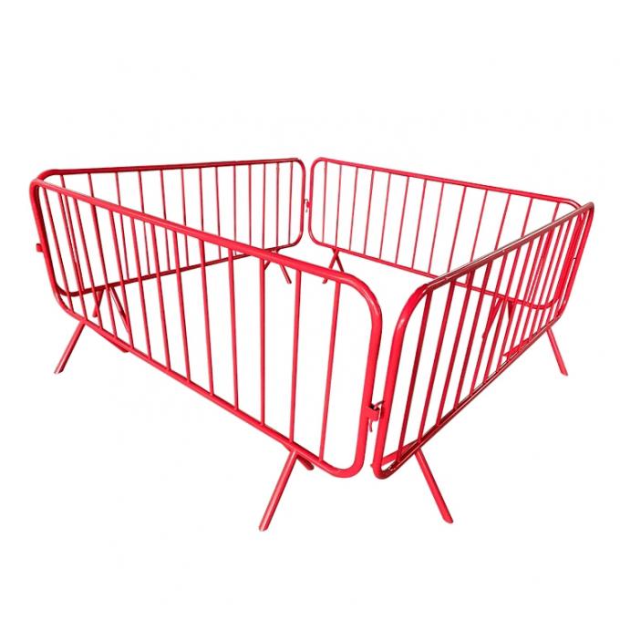 Luchthavententoonstelling Metalen barricades hek 40 inch hoogte 1