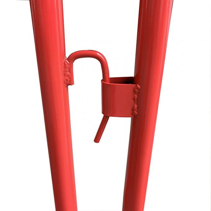 Luchthavententoonstelling Metalen barricades hek 40 inch hoogte 4