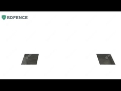 3D hek en vierkante paal