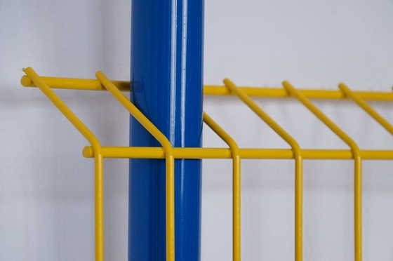 Pvc die Gelaste Mesh Edge Protection Barriers For-Bouw schilderen