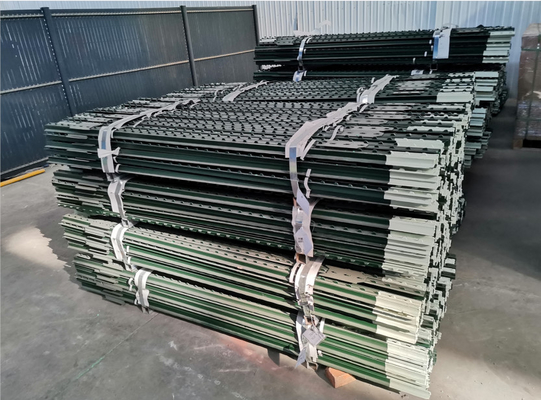 40*-40*4.0mm Stalen Gestopte T Post Boerderij hek Metalen 8 Ft 0,95 Lb Per Foot