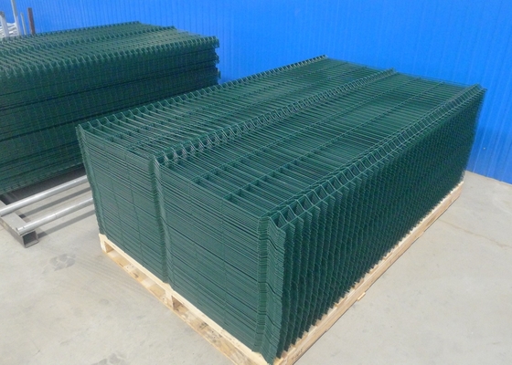 Gemakkelijk Geassembleerde 6ft Hoogte Dubbele Draad die Pvc Met een laag bedekte Veiligheid schermen