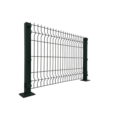 Buiten 3d gebogen Pvc gecoat gelast gaas omheining voor tuin en boerderij bescherming 3d hek