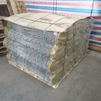 6ft 8ft 5x5 6x6 gegalvaniseerd PVC-gecoat ketenverbinding hek Voor landbouw hek