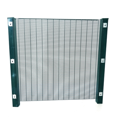 Hoge beveiliging Clear View Clearvu hek 358 Anti Klim hek voor Australië markt Clamp Bar 40 x 5mm M8 Cup Square