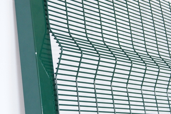 358 Inbreker hek Zwart gelast gaas hekpanelen Hoge beveiliging
