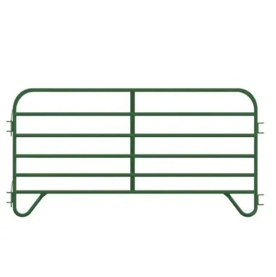 Met een laag bedekt pvc galvaniseerde 12ft de Comités van het Metaalvee Op zwaar werk berekend Metaal om Pen Cattle Corral Livestock Farm-de Omheining van de Paardyard