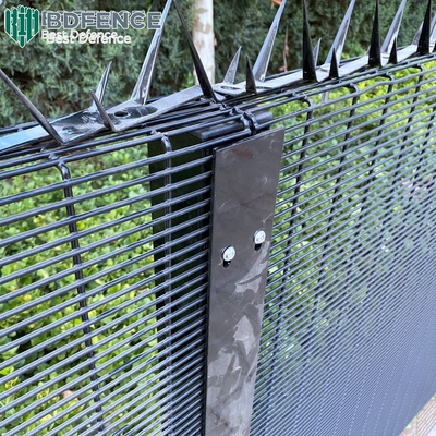 Clearvu anti-klim gevangenis hek panelen 358 High Security anti-klim hekken