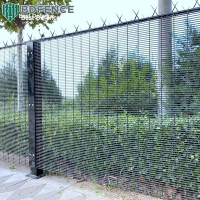 Clearvu anti-klim gevangenis hek panelen 358 High Security anti-klim hekken