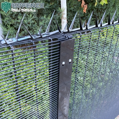 Clearvu anti-klim gevangenis hek panelen 358 High Security anti-klim hekken