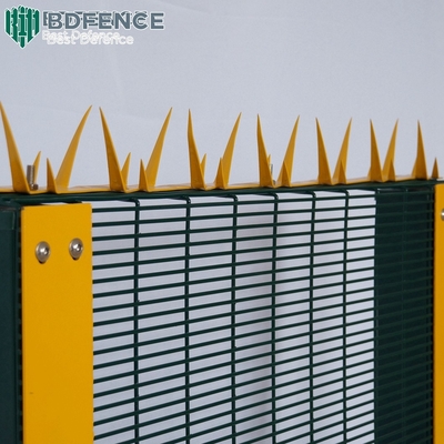Clearvu anti-klim gevangenis hek panelen 358 High Security anti-klim hekken
