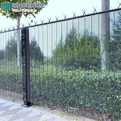 Clearvu anti-klim gevangenis hek panelen 358 High Security anti-klim hekken