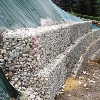 Geweven Gabion 80 x 100 mm Rotskooi Behoudingsmuur 4m x 1m x 0,5m