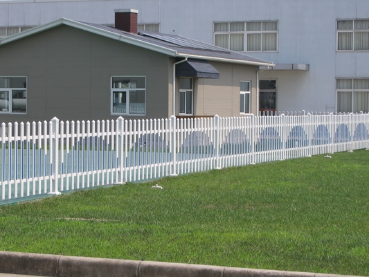 Huis Tuin Decoratieve Piket Metalen hek Zwart Palisade Gemaakte ijzeren panelen 0,5m