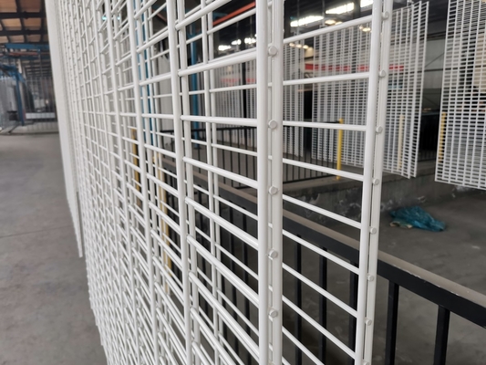 868 Double Wire Mesh Fencing Gesolde panelen Buiten 2d