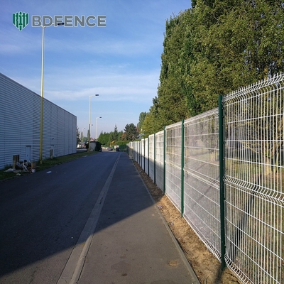 Van de Omheiningspanel welded rigid van het huis Openlucht Decoratieve Metaal 3D Buigende Gebogen Draad V Mesh Garden Fence