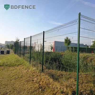 Heavy Duty Strong Welded Fence Panel Home Outdoor Decorative Privacy V Mesh Fence Panel Voor tuin hek