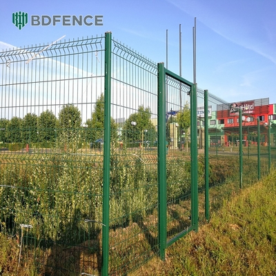 Heavy Duty Strong Welded Fence Panel Home Outdoor Decorative Privacy V Mesh Fence Panel Voor tuin hek