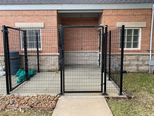 Gekrompen gelast Mesh Bend Veiligheids hek Panel Driehoek Bend hek 3D hek voor tuin