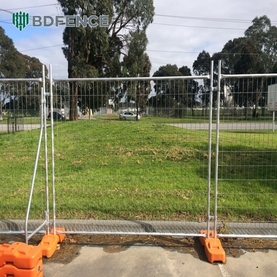De Bouw van Australië de Openlucht Verwijderbare van de Gebeurteniscloture van Panels Trellis Building Zaun van de Temperaturenomheining Bouwwerf Tijdelijk F