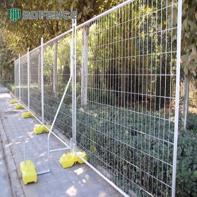 De Bouw van Australië de Openlucht Verwijderbare van de Gebeurteniscloture van Panels Trellis Building Zaun van de Temperaturenomheining Bouwwerf Tijdelijk F