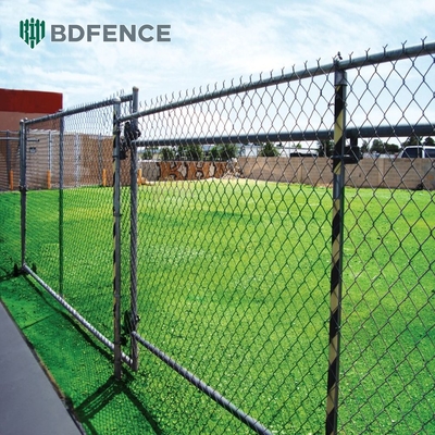 6ft 8ft Chain Link hek met PVC bedekt en gegalvaniseerd afwerking