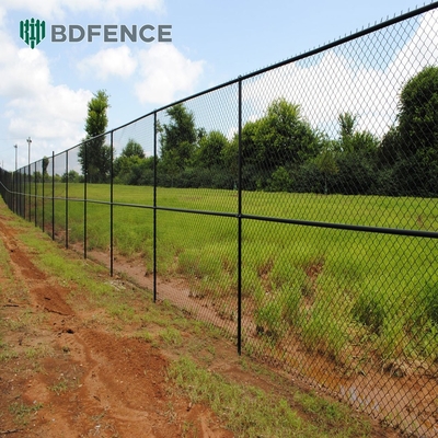 76mm Post Rail Chain Link Fence Perfecte keuze voor sportvelden en achtertuinen
