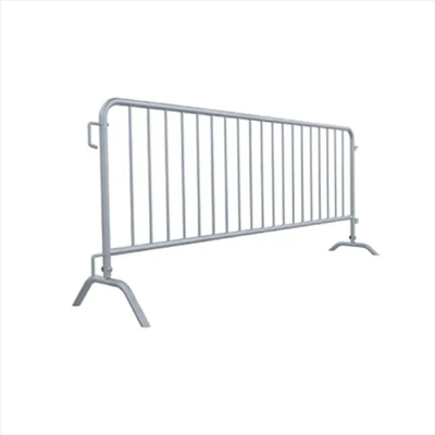 Activiteit Crowd Control voetgangersbarrière met hek post caps en 6,5' 8,5' panel lengte