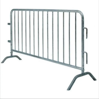Tijdelijke wegveiligheid Traffic Crowd Control Barrier Fence met Inner Tube Distance 110mm 120mm 150mm