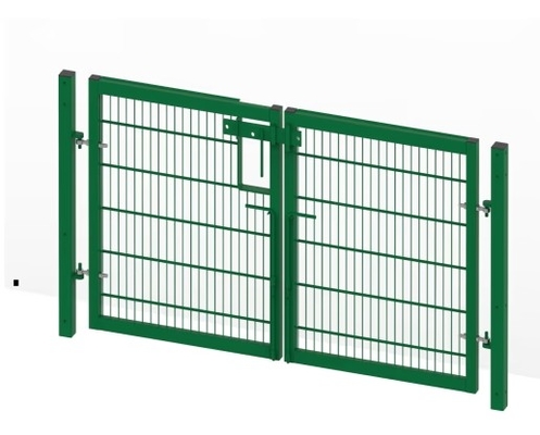 Op maat gemaakte dubbele poort 5,0 m schuifbreedte voor verschillende specificaties