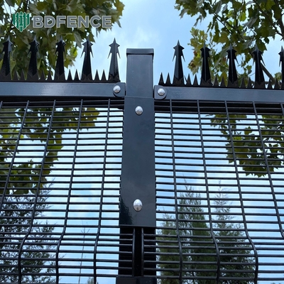 358 draadnet Clearview metalen staal buiten Clear Security Fence Panels Clear View