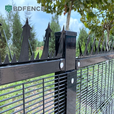 358 draadnet Clearview metalen staal buiten Clear Security Fence Panels Clear View