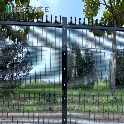 358 draadnet Clearview metalen staal buiten Clear Security Fence Panels Clear View