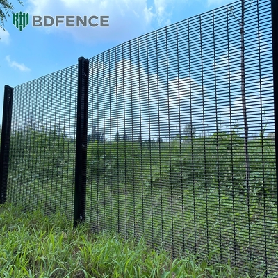 358 Anti-Climb Pvc bedekt hek Grenswand Grill Design Helder zicht