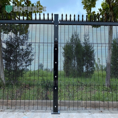 358 Anti-Climb Pvc bedekt hek Grenswand Grill Design Helder zicht