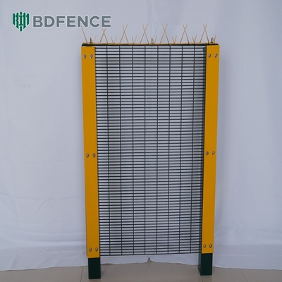 358 Anti-Climb Pvc bedekt hek Grenswand Grill Design Helder zicht