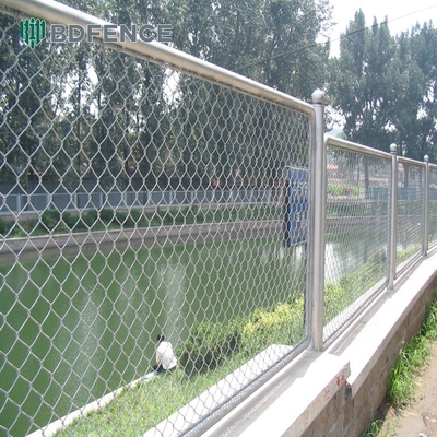 8 ft Industry Chain Link Security Draad hek gegalvaniseerd voor tuin