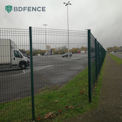 Makkelijke montage Pvc gecoat 3d gelast gaas hek voor tuin beveiliging