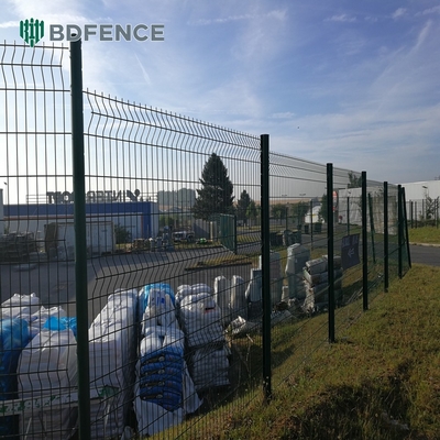 Makkelijke montage Pvc gecoat 3d gelast gaas hek voor tuin beveiliging