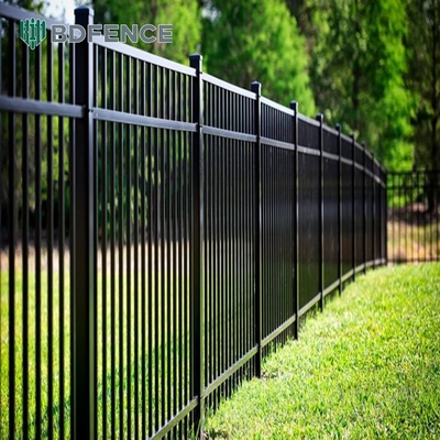 ISO 9001-2008 Speer Top Metal Fence Picket Low Tubular Steel Fence