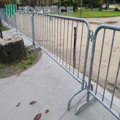 Zware galvaniseerde stalen barricades concert laag onderhoud