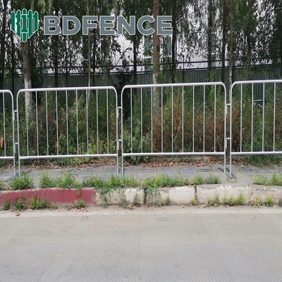 Zware galvaniseerde stalen barricades concert laag onderhoud