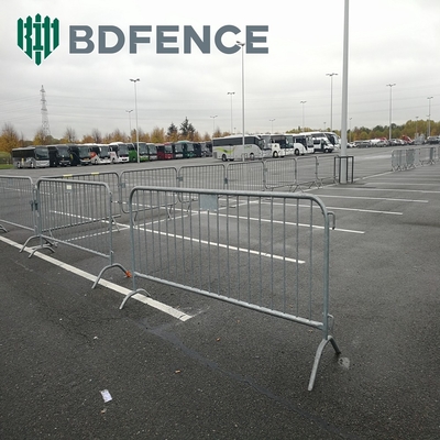 3D tijdelijke omheining / massa barrière omheining 2.4 x 2.95m