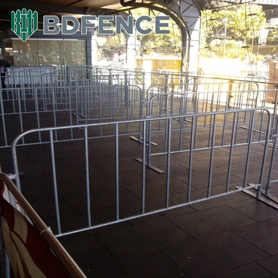 3D tijdelijke omheining / massa barrière omheining 2.4 x 2.95m