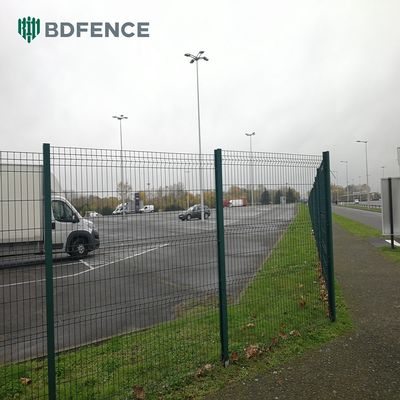 Home & Outdoor 3D Gebogen Gelast Gaas Tuinhek Paneel Decoratieve Buitenomheiningen, Trellis & Poorten