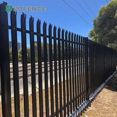 Fentech 4ft 5ft 6ft 8ft Aluminium Tubular Yard Fence Panel Tuin Beveiliging Makkelijk te installeren Buiten Duurzaam