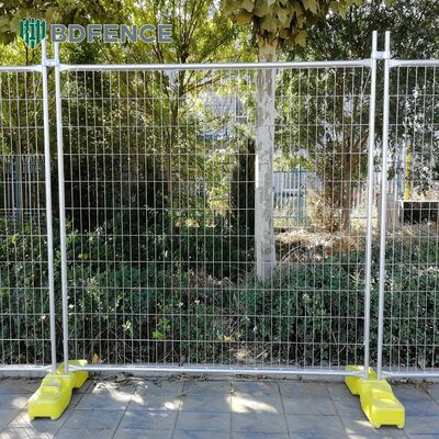 Buitenbouw Verwijderbare Tijdelijke Hekpanelen Bouwplaats Tijdelijke Omheining